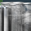 Lubang persegi Perforated Metal Mesh